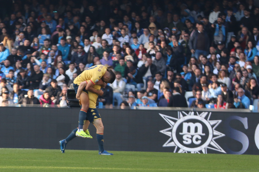 Soccer: Serie A; Napoli-Genoa - RIPRODUZIONE RISERVATA