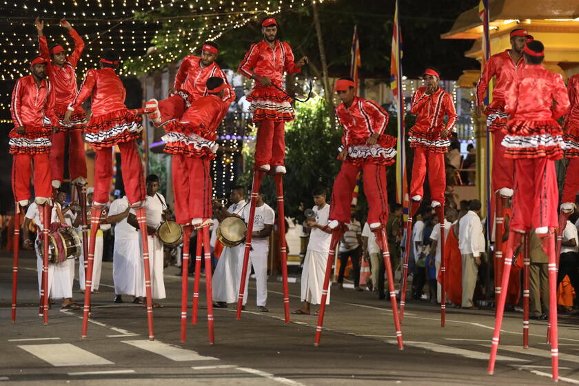 Navam Perahera - Annual Buddhist cultural pageant in Colombo © ANSA/EPA