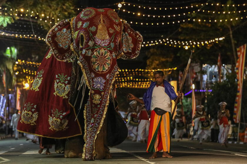 Navam Perahera - Annual Buddhist cultural pageant in Colombo © ANSA/EPA