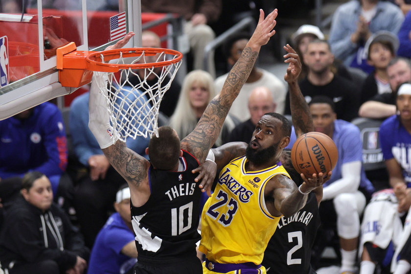 NBA - Los Angeles Lakers at Los Angeles Clippers - RIPRODUZIONE RISERVATA