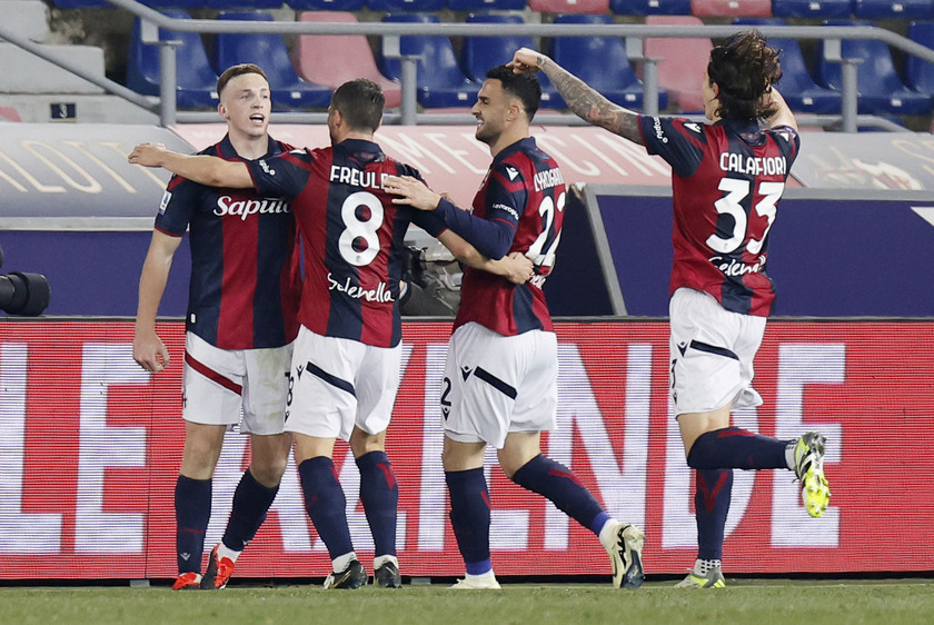 Soccer: Serie A ; Bologna - Sassuolo - RIPRODUZIONE RISERVATA