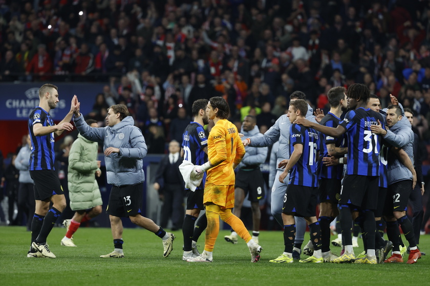 UEFA Champions League - Atletico de Madrid vs. FC Inter - RIPRODUZIONE RISERVATA