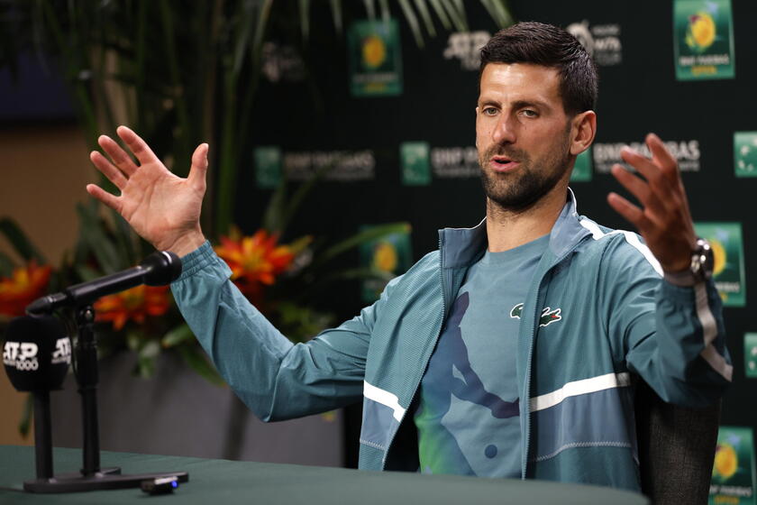 BNP Paribas Open Tennis Tournament © ANSA/EPA