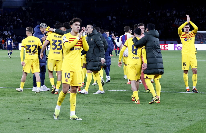 UEFA Champions League - PSG vs FC Barcelona - RIPRODUZIONE RISERVATA