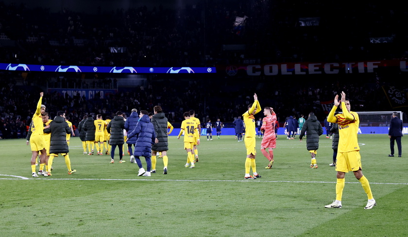 UEFA Champions League - PSG vs FC Barcelona - RIPRODUZIONE RISERVATA