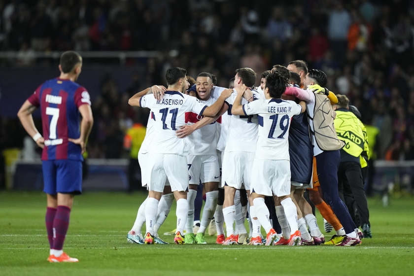 UEFA Champions League - FC Barcelona vs Paris Saint-Germain - RIPRODUZIONE RISERVATA