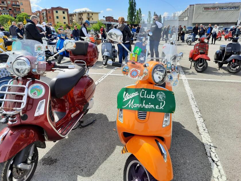 Vespa world days 2024 a Pontedera