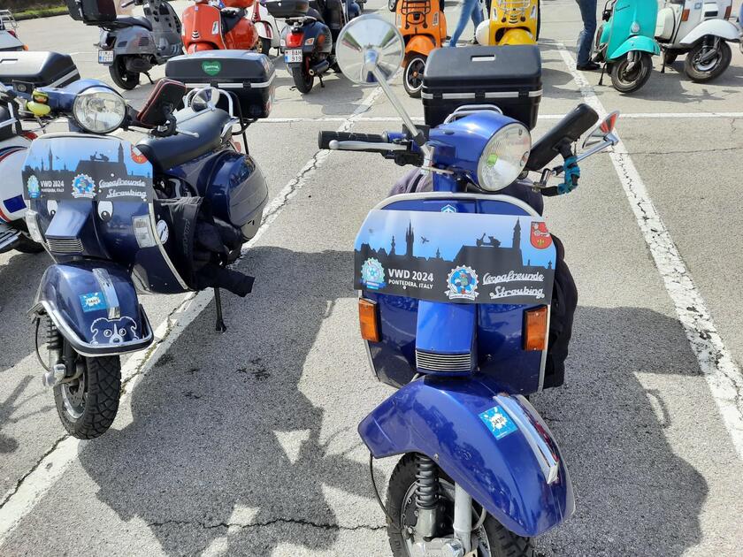 Vespa world days 2024 a Pontedera