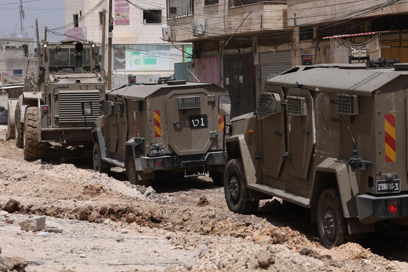 Isareli army operation in the West Bank city of Jenin