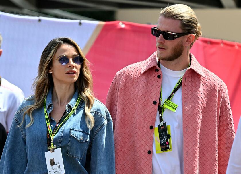 Diletta Leotta e il compagno Loris Karius