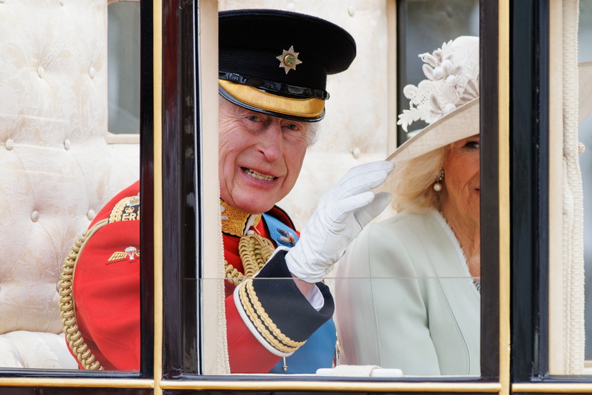 Trooping the Colour - King Charles III birthday parade 