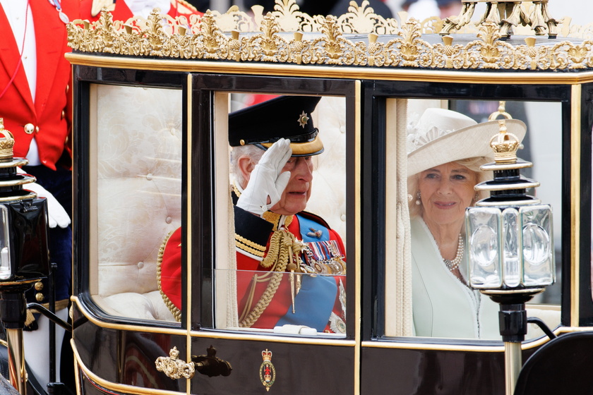 Trooping the Colour - King Charles III birthday parade 