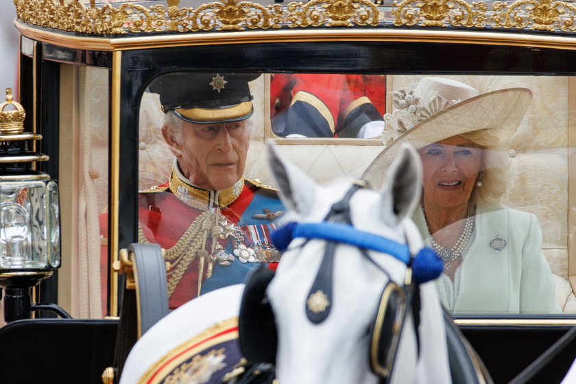 Trooping the Colour - King Charles III birthday parade 