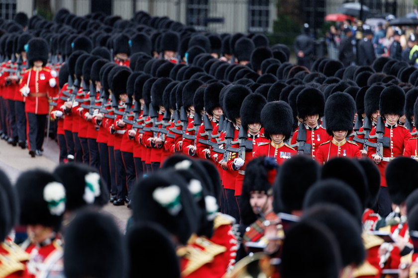 Trooping the Colour - King Charles III birthday parade 