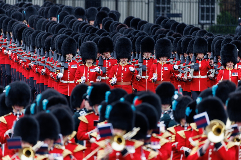 Trooping the Colour - King Charles III birthday parade 