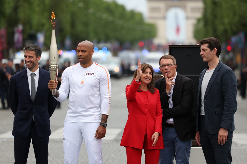 Olympic Flame arrives in Paris ahead of 2024 summer games