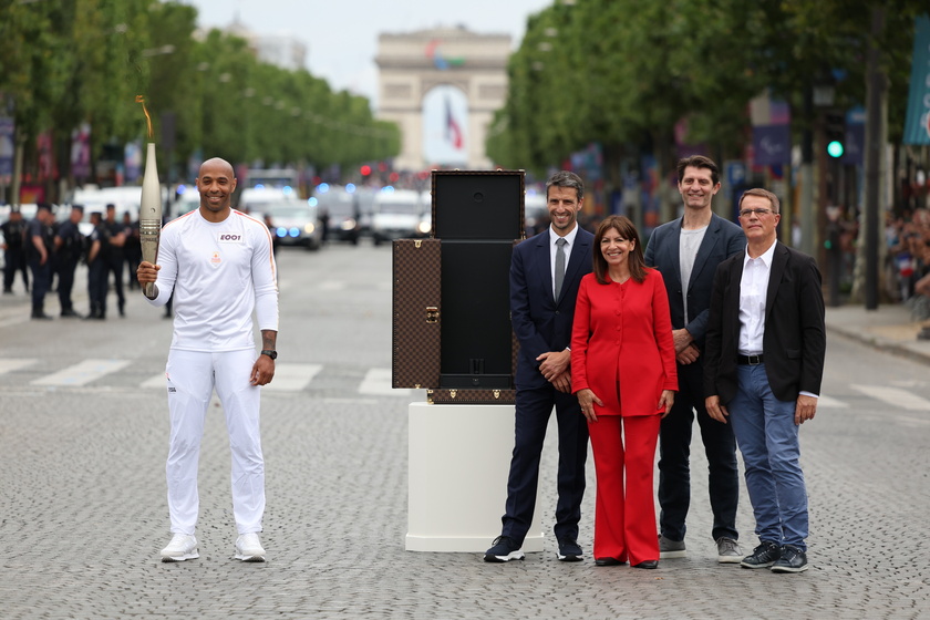 Olympic Flame arrives in Paris ahead of 2024 summer games