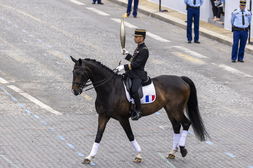 Olympic Flame arrives in Paris ahead of 2024 summer games 