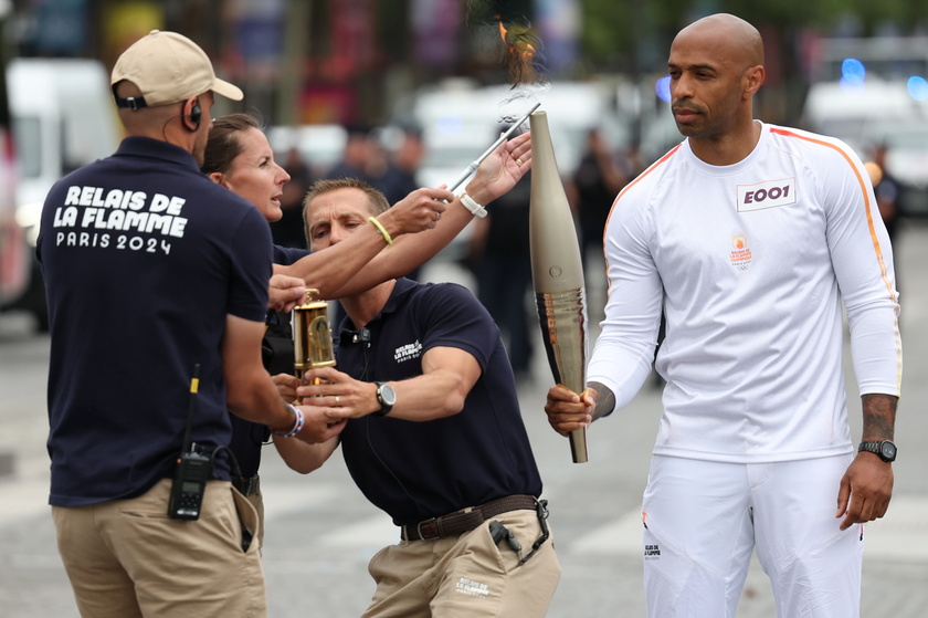 Olympic Flame arrives in Paris ahead of 2024 summer games