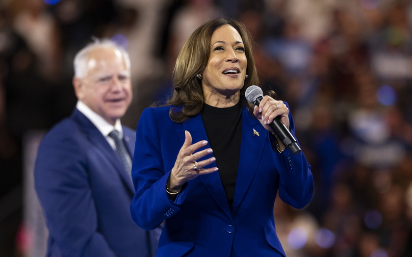 Vice President Harris and Gov. Walz Campaign in Milwaukee, Wisconsin