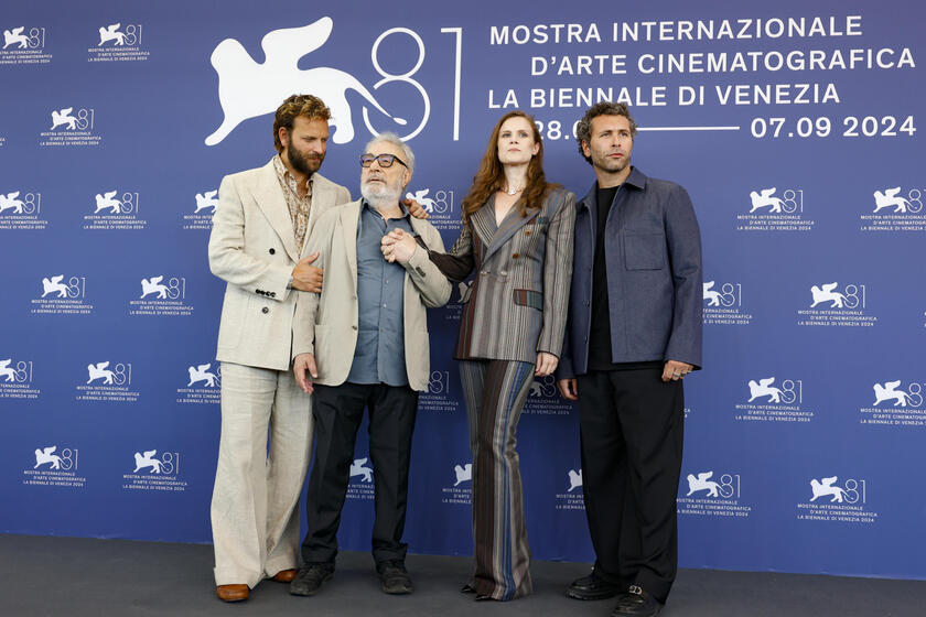 Alessandro Borghi, Gianni Amelio, Federica Rosellini e Gabriel Montesi