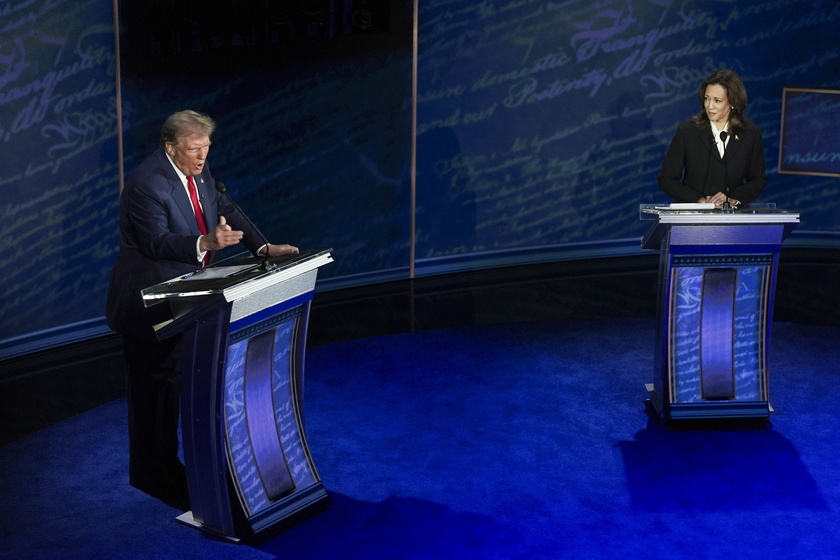Presidential Debate Between Donald Trump and Vice President Kamala Harris 