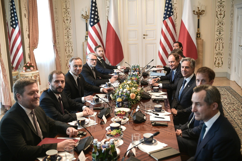 US Secretary of State Antony Blinken visits Poland 