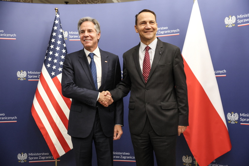 US Secretary of State Antony Blinken visits Poland 