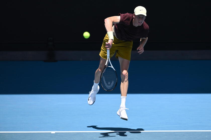 Australian Open practice session