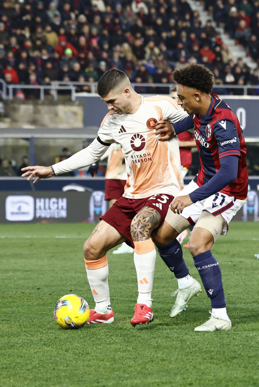 Soccer: Serie A ; Bologna-Roma