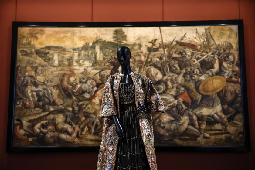 Louvre inaugurates fashion exhibition 'Louvre Couture' in Paris