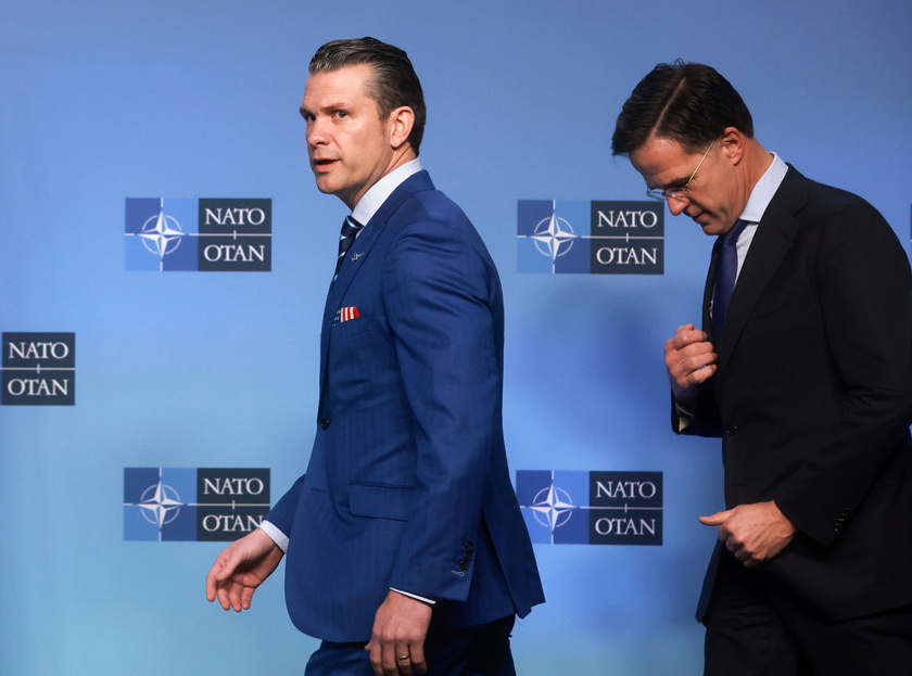 NATO defense ministers' meeting at the alliance's headquarters in Brussels