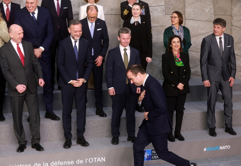 NATO defense ministers' meeting at the alliance's headquarters in Brussels