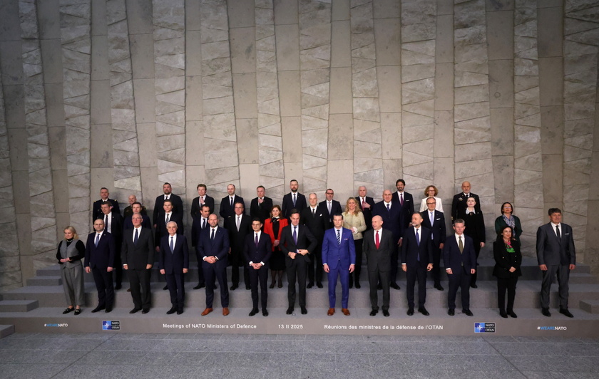 NATO defense ministers' meeting at the alliance's headquarters in Brussels