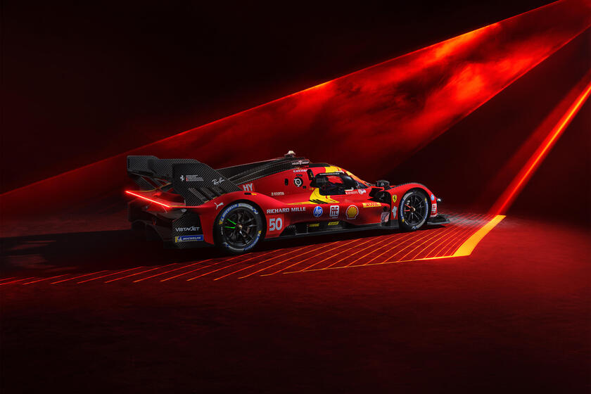 Wec, ecco la nuova livrea della Ferrari 499P per il 2025