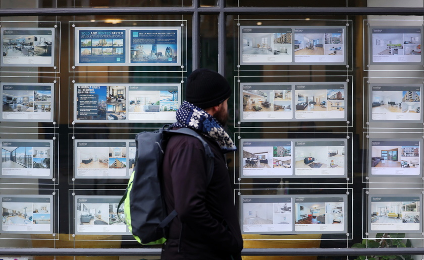 Average UK house prices increased by 3.6 percent