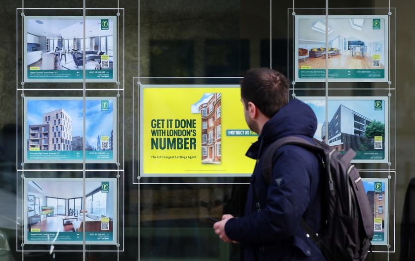 Average UK house prices increased by 3.6 percent