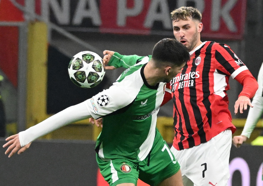 UEFA Champions League play off - Milan vs Feyenoord