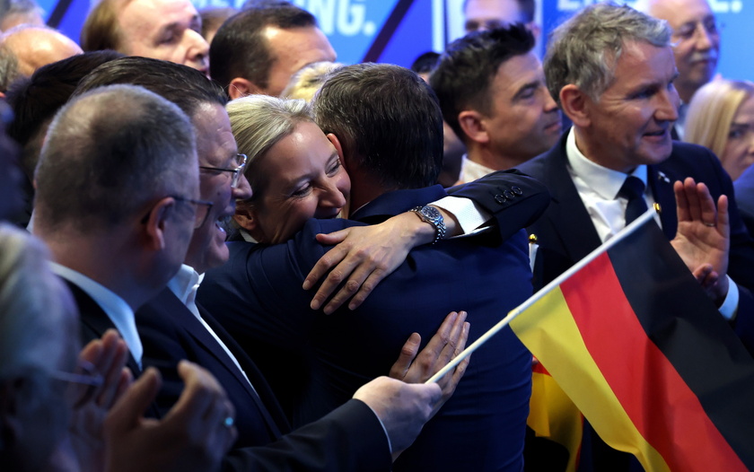 AFD election night event in German general elections