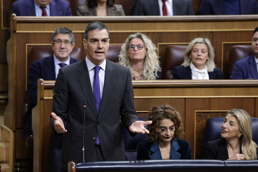 Spanish government's question time session at Parliament in Madrid