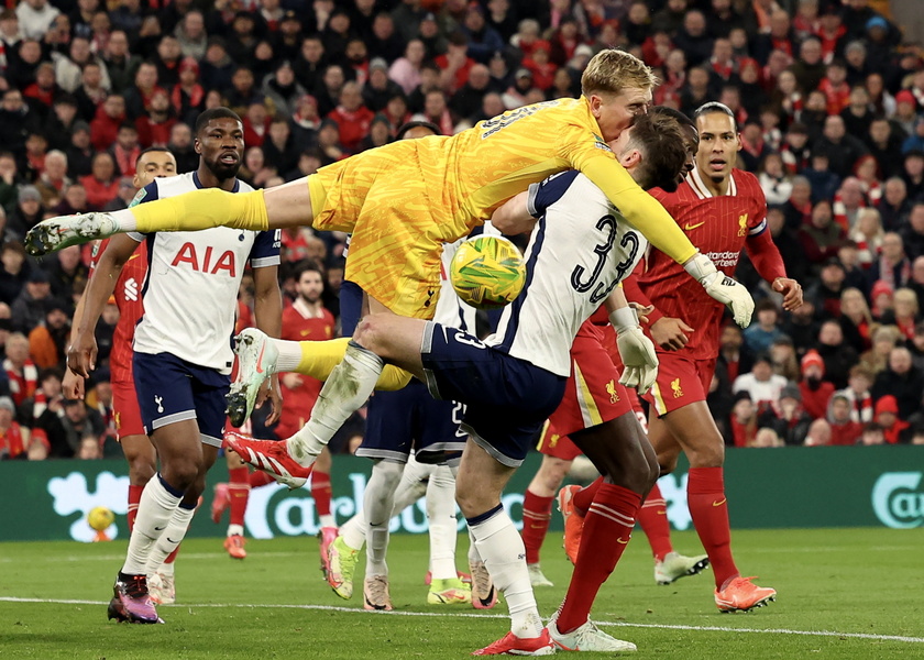 EFL Cup semi-final - Liverpool vs Tottenham Hotspur