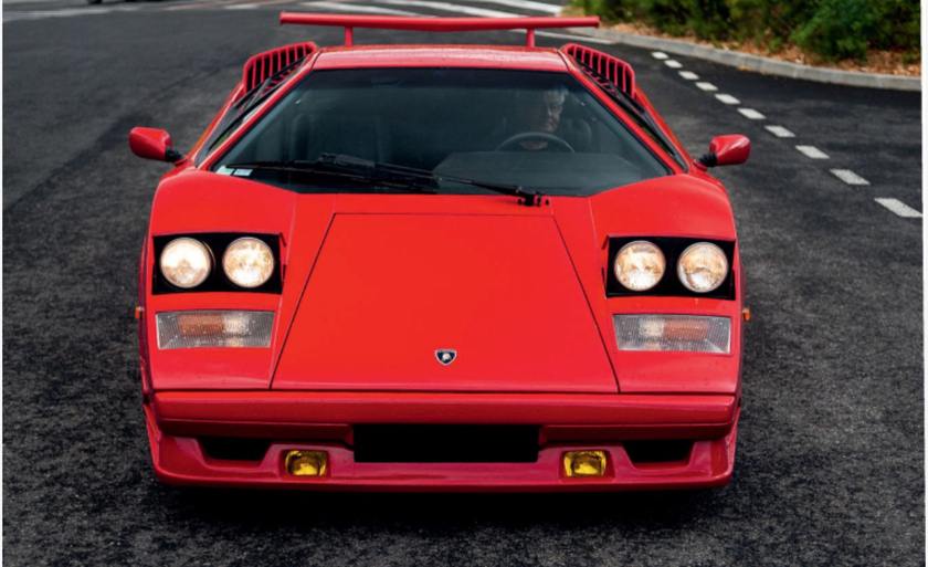 All'asta la Lamborghini Countach che fu di Gerard Berger