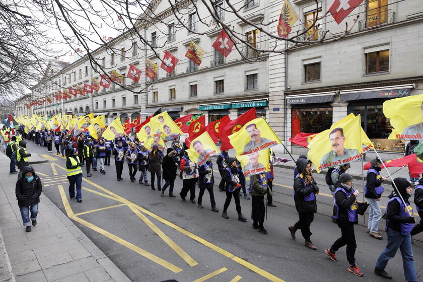 Long March for the freedom of Abdullah Ocalan