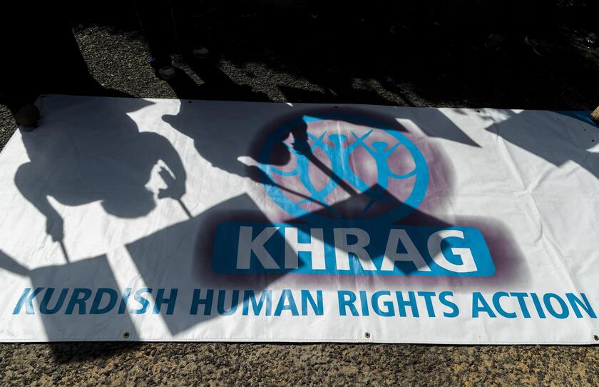 Protest at Turkish consulate