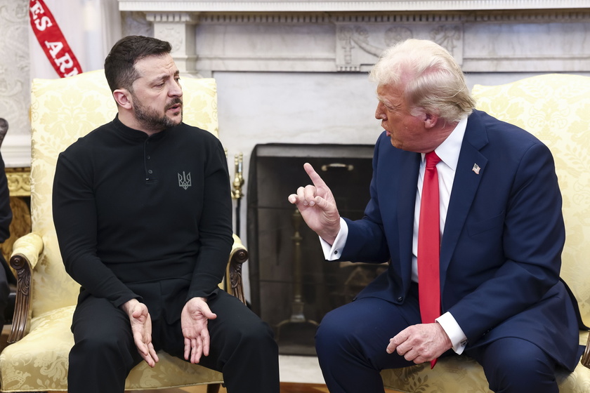 US President Donald Trump welcomes Ukrainian President Volodymyr Zelensky to the White House