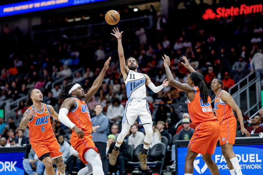 NBA - Oklahoma City Thunder at Atlanta Hawks