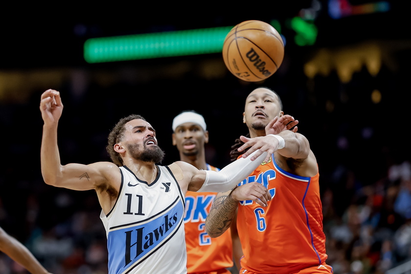 NBA - Oklahoma City Thunder at Atlanta Hawks