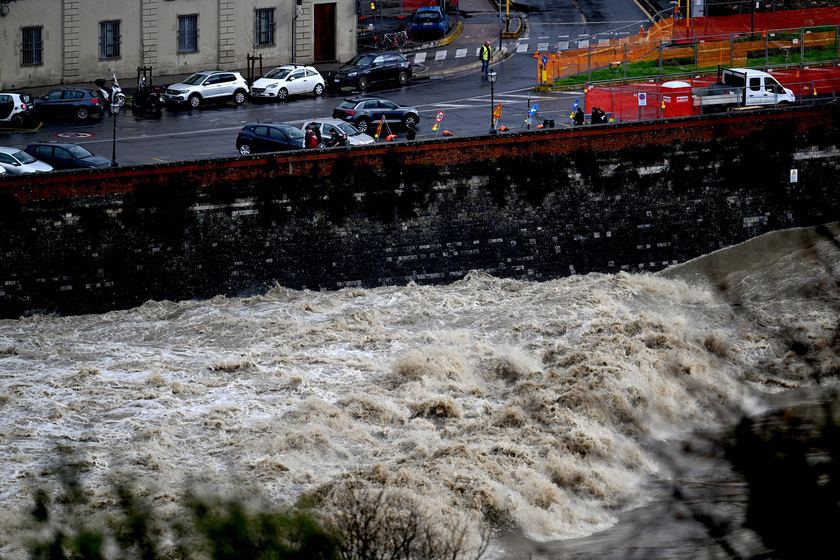 Allerta rossa maltempo Firenze, Prato, Pistoia e Pisa