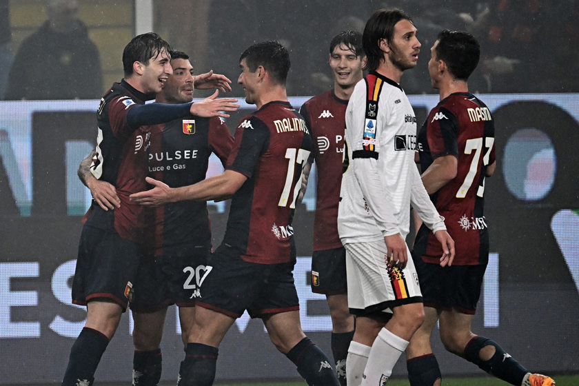 Serie A, Genoa CFc vs Us Lecce