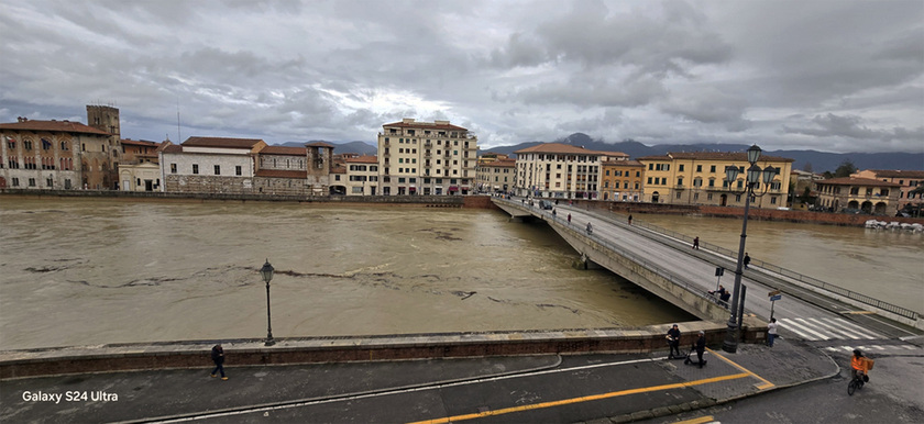 Allerta rossa maltempo Firenze, Prato, Pistoia e Pisa